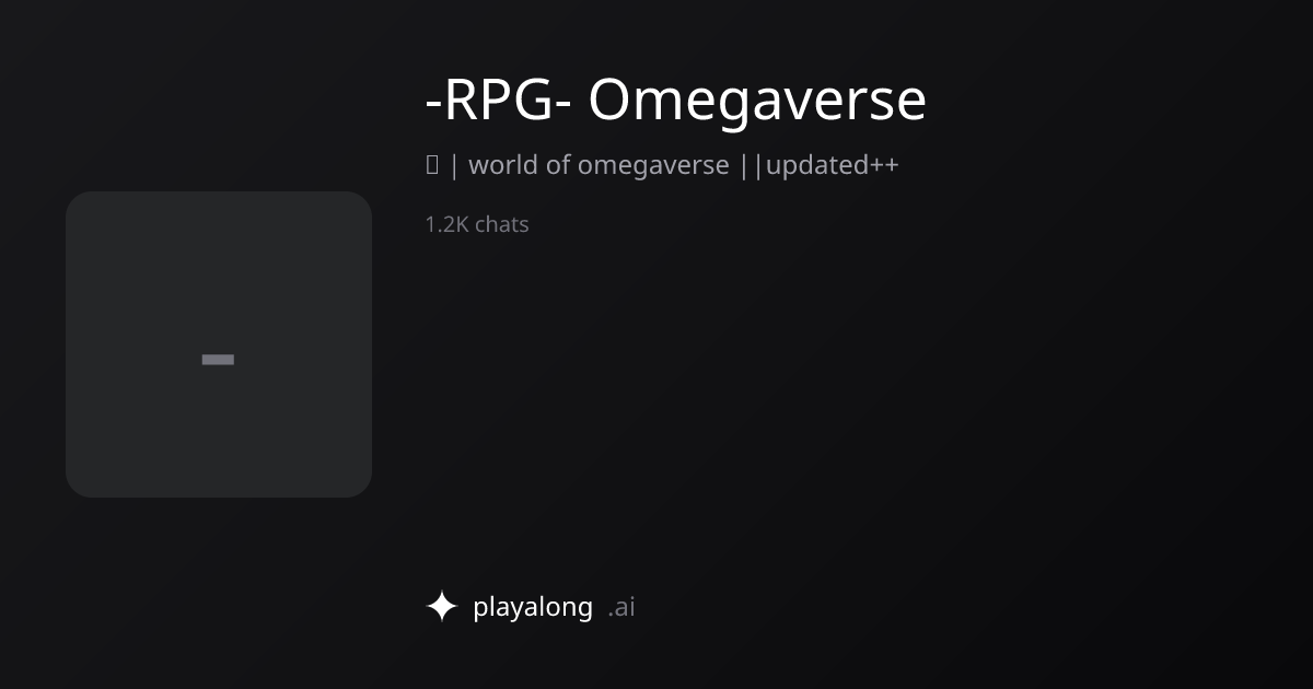 Chat with -RPG- Omegaverse | Playalong